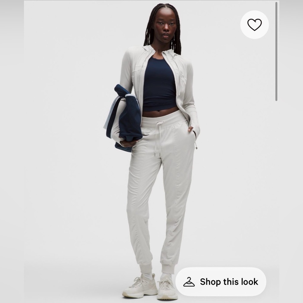 Women's Light Grey Jogger Pants